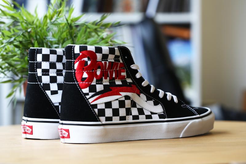  - VANS x David Bowie | Nos photos des baskets montantes Sk8-Hi